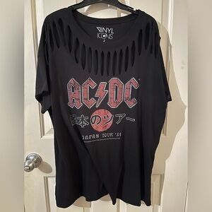 Torrid AC/DC tour shirt.